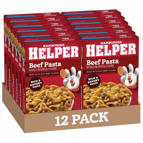 Hamburger Helper™ Beef Pasta Case Sale Perspective: front