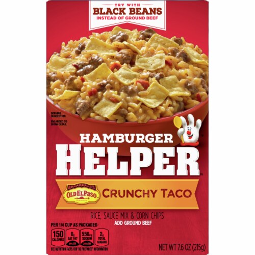 Hamburger Helper™ Crunchy Taco Case Sale Perspective: front