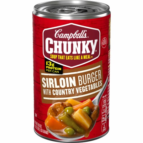 Campbell's® Chunky® Sirloin Burger with Country Vegetables Soup Case Sale Perspective: front