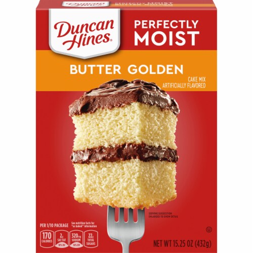 Duncan Hines® Butter Golden Cake Mix Cake Sale Perspective: front
