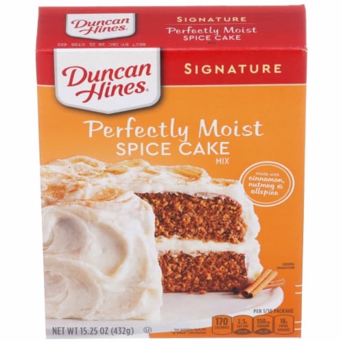 Duncan Hines® Spice Cake Cake Mix Cake Sale Perspective: front