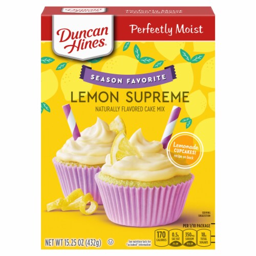 Duncan Hines® Season Favorite Lemon Supreme Cake Mix Cake Sale Perspective: front