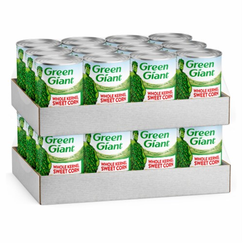 Green Giant® Whole Kernel Sweet Corn Case Sale Perspective: front