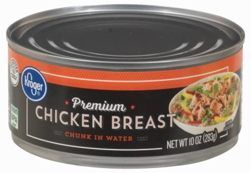 Kroger® Premium Chunk Chicken Breast in Water Case Perspective: front