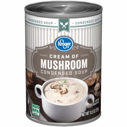 Kroger® Cream of Mushroom Soup Case Perspective: front