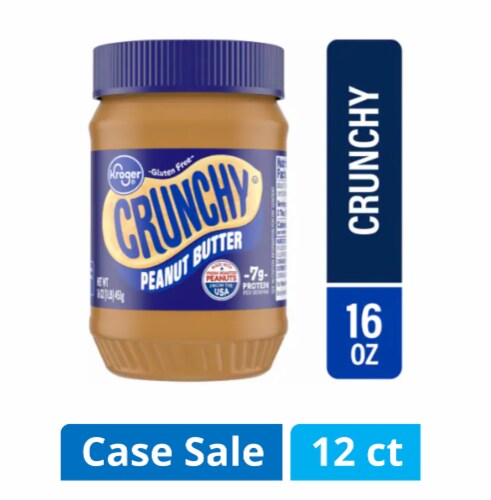 Kroger® Crunchy Peanut Butter Case Sale Perspective: front