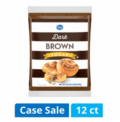 Kroger® Dark Brown Sugar Case Sale Perspective: front