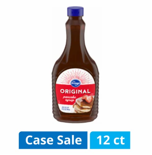 Kroger® Pancake Syrup Case Sale Perspective: front