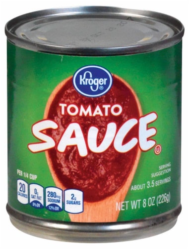 Kroger® Tomato Sauce Case Perspective: front