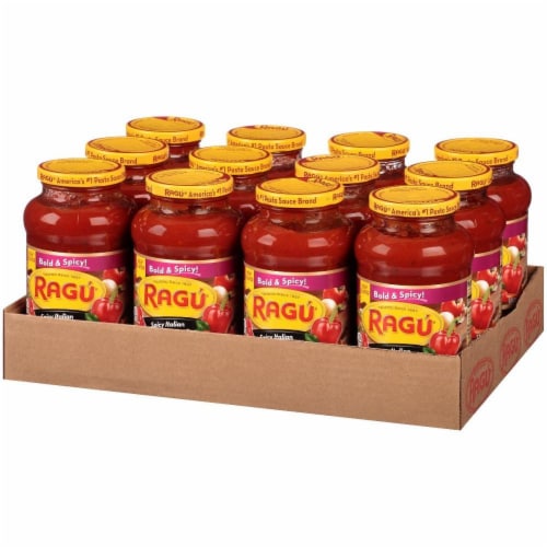 Ragu Old Style Traditional Pasta Sauce Case Sale Perspective: front