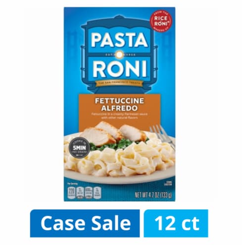Pasta® Roni Fettuccine Alfredo Pasta Case Sale Perspective: front