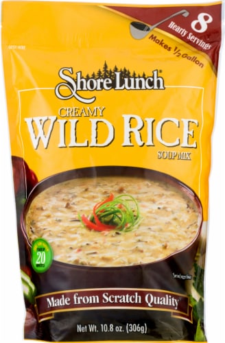 Shore Lunch® Creamy Wild Rice Soup Mix Case Sale Perspective: front