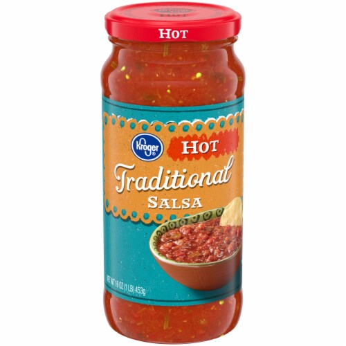 Kroger® Hot Traditional Salsa Perspective: front