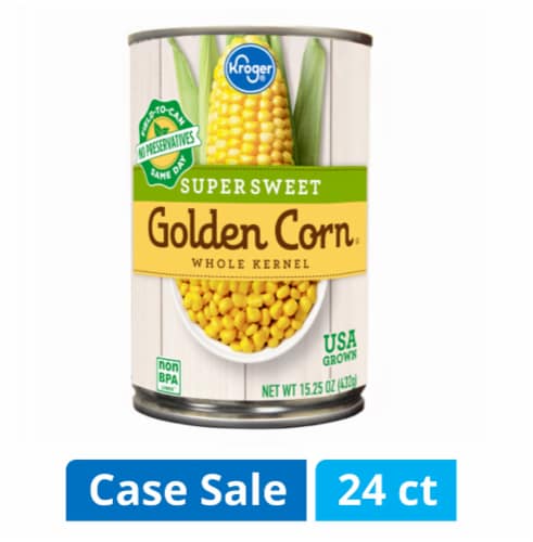 Kroger® Supersweet Golden Corn Case Sale Perspective: front