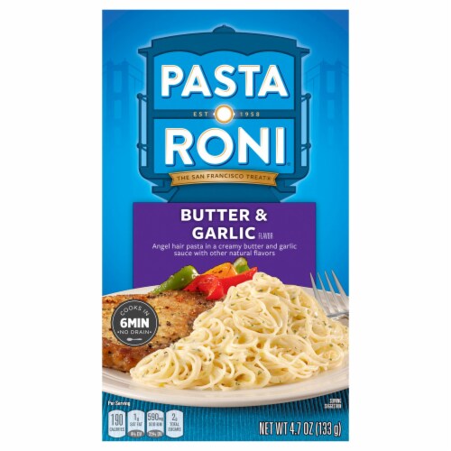 Pasta Roni Butter & Garlic Angel Hair Pasta Case Perspective: front
