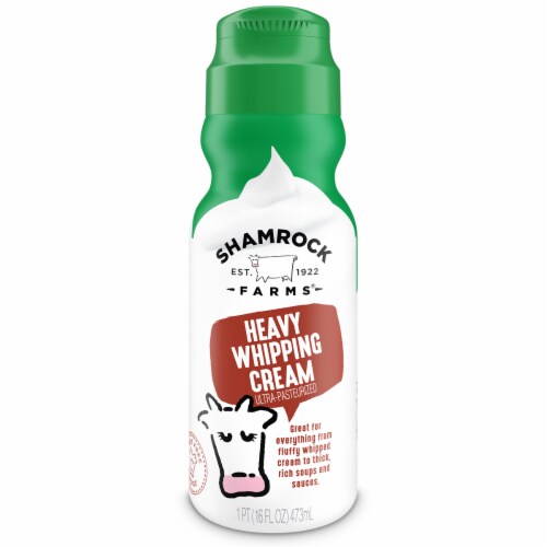 Shamrock Farms Heavy Whipping Cream Case Sale Perspective: front