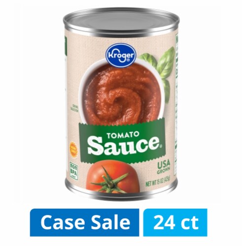 Kroger® Tomato Sauce Case Sale Perspective: front