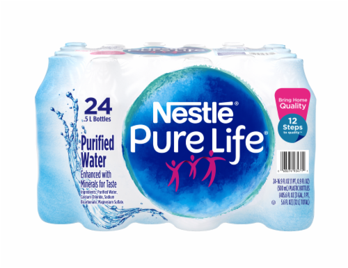 Kroger® Purified Bottled Water, 40 bottles / 16.9 fl oz - Food 4 Less