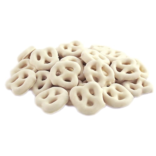 Yogurt Covered Pretzels Perspective: front