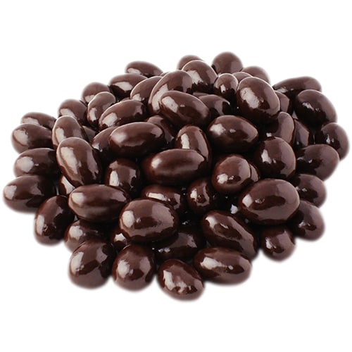 Dark Chocolate Almonds Perspective: front