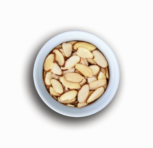 Natural Sliced Almonds Perspective: front