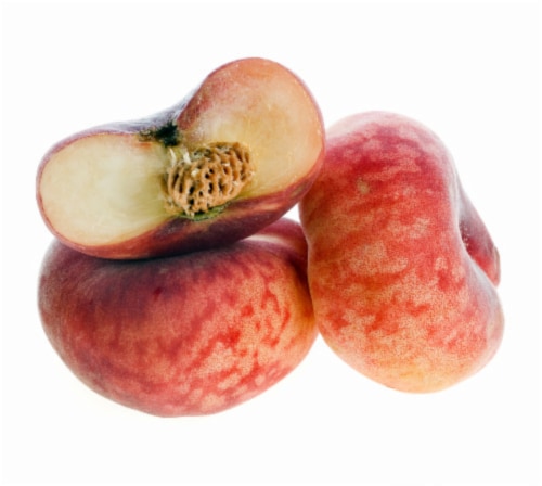 Organic Donut Peaches Perspective: front