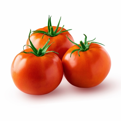 Fresh Organic Red Tomato Perspective: front