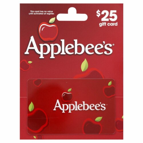 Applebees 25 Gift Card Activate and add value after Pickup, 0.10