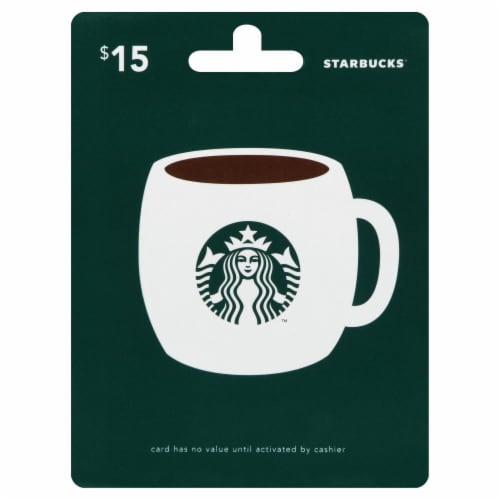 Starbucks shop gift card