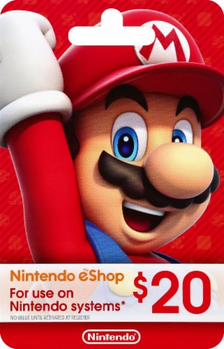 Nintendo Wii 20 Gift Card Activate And Add Value After Pickup 0 10 Removed At Pickup Ralphs - roblox gift cards at kroger