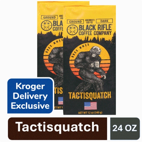 Black Rifle® Coffee Company Tactisquatch Dark Roast Ground Coffee Perspective: front