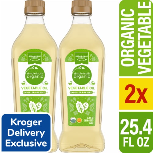 Simple Truth Organic® Vegetable Oil x 2 Perspective: front
