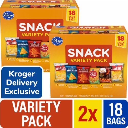 Kroger® Snack Variety Pack x 2 Perspective: front