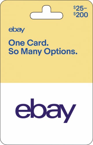 eBay $25-$200 Gift Card – Activate and add value after Pickup, $0.10  removed at Pickup - Fred Meyer