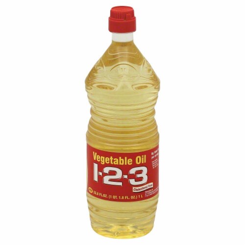 1-2-3 Vegetable Oil Perspective: front