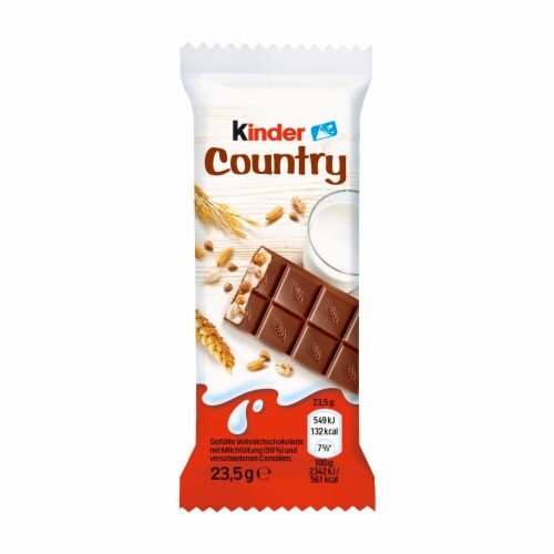 Kinder Country Chocoloate Perspective: front