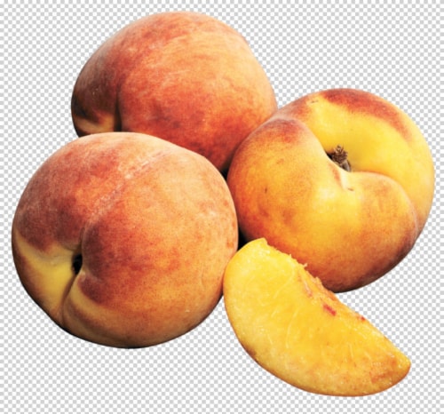 Yellow Eastern Peaches Perspective: front
