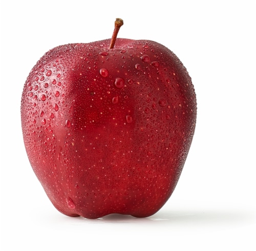 Large Red Delicious Apples Perspective: front