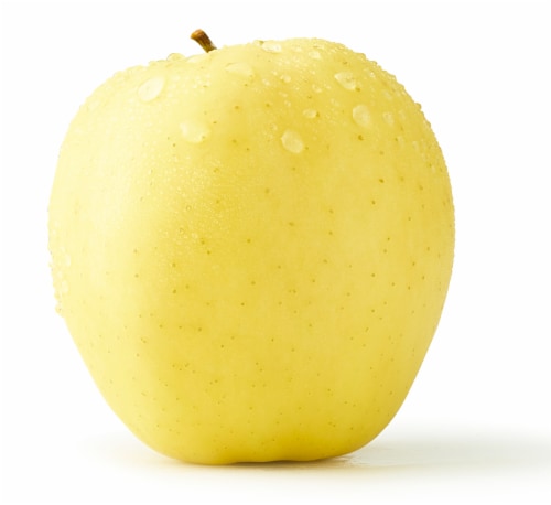 Large Golden Delicious Apples Perspective: front