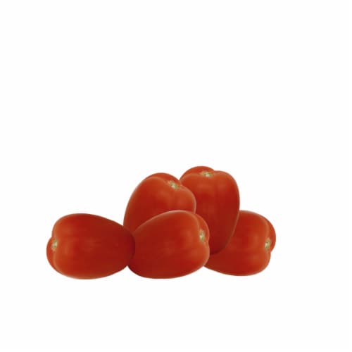 Organic Roma Tomatoes Perspective: front