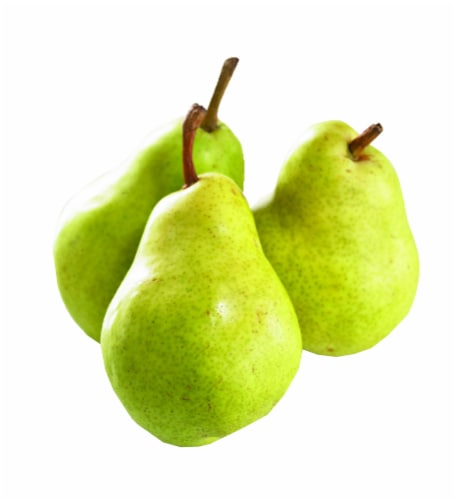 Organic Green Bartlett Pears Perspective: front