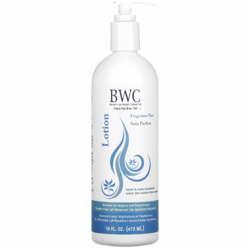 Beauty Without Cruelty Fragrance Free Hand & Body Lotion Perspective: front