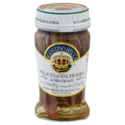 Agostino Recca Fillets of Anchovies in Olive Oil Perspective: front