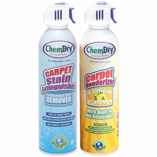 Chem-Dry Stain Extinguisher/Carpet Deodorizer Combo Pack Lemon Grove (C198-C319) CMYC198C319 Perspective: front
