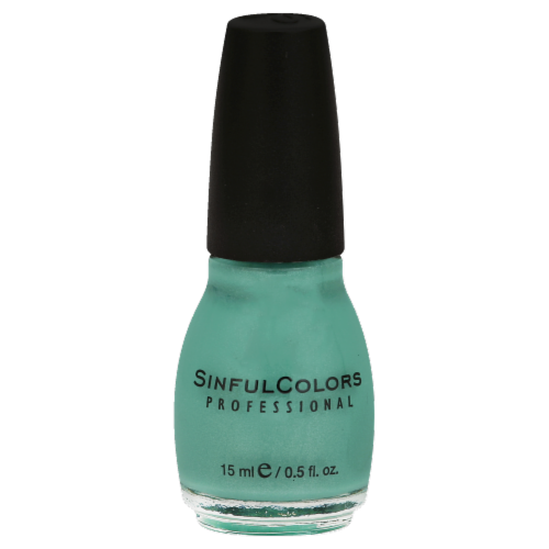 Sinful Colors Professional Mint Apple Nail Polish Perspective: front