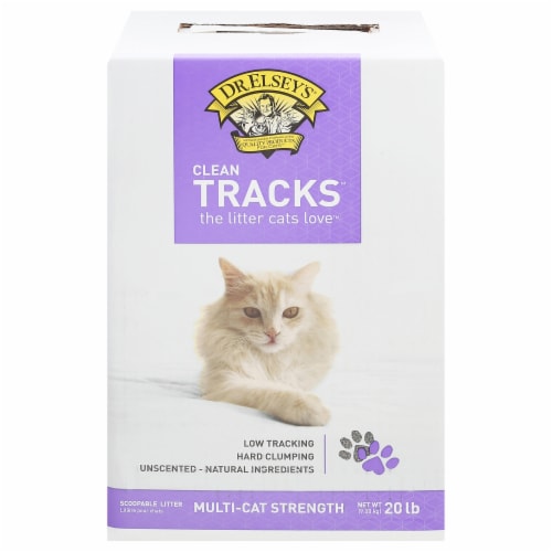 Dr. Elsey s Clean Tracks Unscented Cat Litter 20 lb City Market