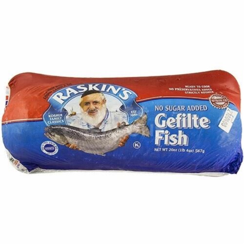 Raskin's Gefilte Fish Perspective: front
