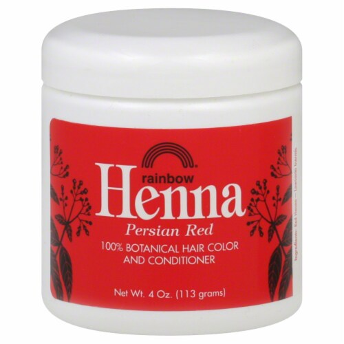 Rainbow Henna Persian Red 100% Botanical Hair Color & Conditioner Perspective: front