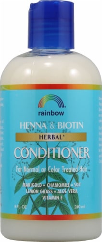 Rainbow Herbal Henna & Biotin Conditioner Perspective: front