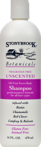 Stonybrook Botanicals Fragrance Free Unscented Shampoo Perspective: front